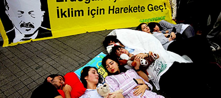 Erdoğan Uyuma, İklim İçin Harekete Geç